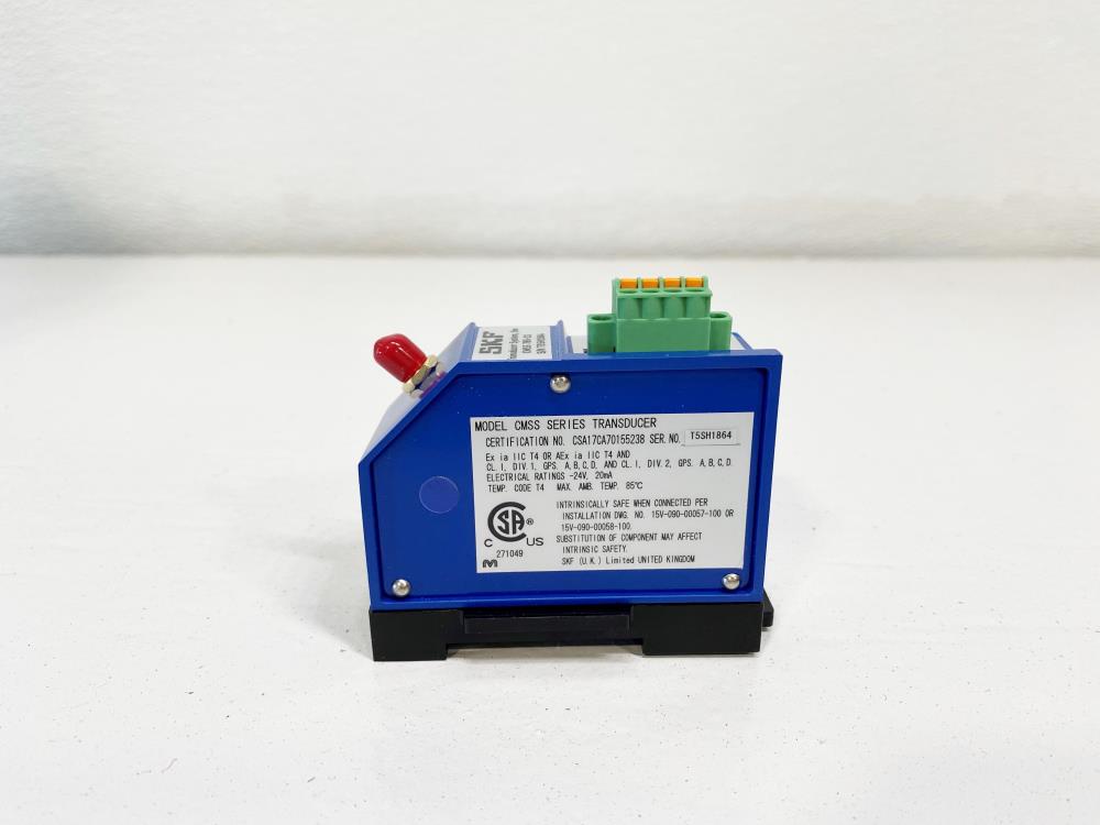 SKF Eddy Current Probe Transducer Kit CMSS 785-11, 985-L-45, 78-LU2-00-12-05